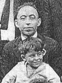 Founder Pietro DePasquale and grandson Eugene, 1924.